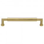 M Marcus Heritage Brass Bauhaus Round Design Cabinet Pull 254mm Centre to Centre